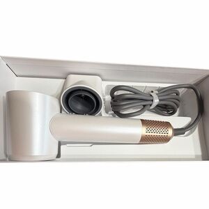 Professional Hair Dryer in Silver and Gold